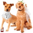 thumbnail image 3 of Formal perro esmoquin diadema perro boda diadema collar perro collar corbata ajustable, 3 of 5