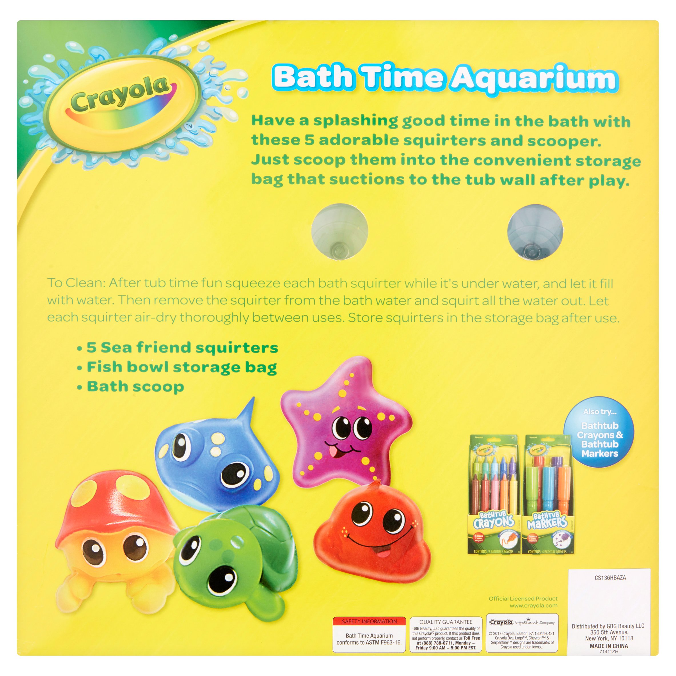 crayola bath toys
