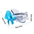 thumbnail image 3 of HOZADOIE Motorcycle Jewelry Motorcycle Jewelry Transparent and Luminous Small Airplane Ornamental Motorcycle Helmet Ornament Motorcycle Head Ornamental Rotatable Small Airplane, 3 of 6