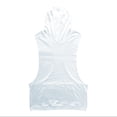 thumbnail image 2 of Zhanqunnn Men's Summer Lightweight Sleeveless Fitness Hoodie with Hood Athletic Gym Tank Top Mens Crop Top Workout Tops for Men with Sayings, Size M, 2 of 3