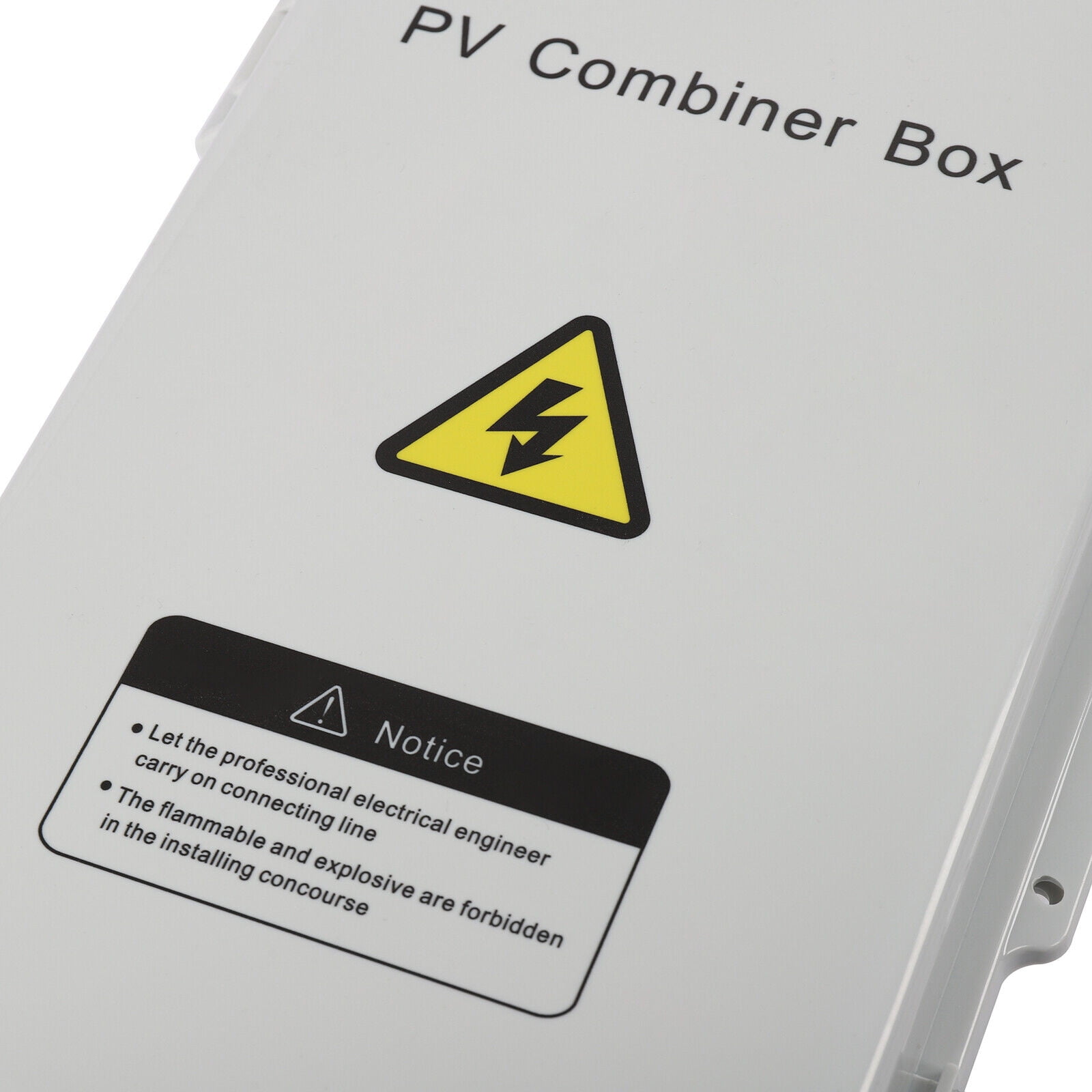 6 String Solar PV Combiner Box 63A Circuit Breaker Junction Box for Solar Panels