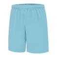 thumbnail image 2 of Ruyang Basketball Elastic Shorts for Boys Summer Running Training Fitness Sports Shorts Solid Lightweight Quick Drying Active Shorts, 2 of 8