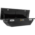 thumbnail image 5 of Northern Tool Short Bed Low Profile Crossover Truck Tool Box with Removable Tray - Aluminum, Gloss Black, Pull Handle Latches, 63in. x 20in. x 13in. Model Number, 5 of 9