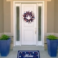 thumbnail image 2 of Northlight Stars and Stripes Glittered Patriotic Artificial Twig Wreath - 24", 2 of 9