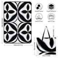 thumbnail image 2 of Bohemian Pattern Waterproof Picnic Blanket with Foldable Zipper, Suitable for Outdoor Use, Suitable for Travel, Camping, Beaches, Parks, Grasslands, Picnic Blanket Accessories, 2 of 8