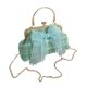 thumbnail image 1 of Bolso de mano con cierre de hebilla Yuyangstore Bolso de felpa Verde, 1 of 8