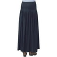thumbnail image 2 of Women's Original BIZ Style Ankle Length Long Denim Skirt, 2 of 6