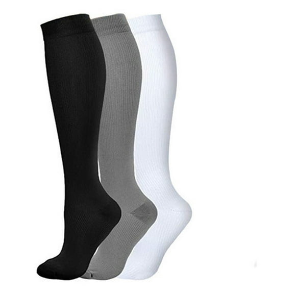 Compression Running Socks 3 Pairs 20-30mmHg