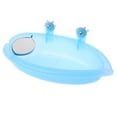 thumbnail image 1 of Faithtur Bird Bath with Mirror Toy Bird Bath Bowl Hanging Shower Bathing Tub, 1 of 1