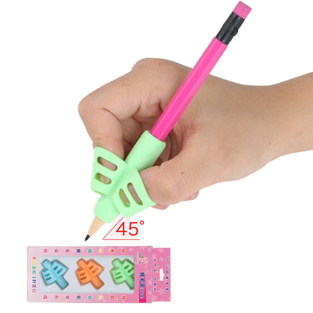 15PCS New Children Correction Tool Pencil Holder Pen Writing Aid Grip Posture 