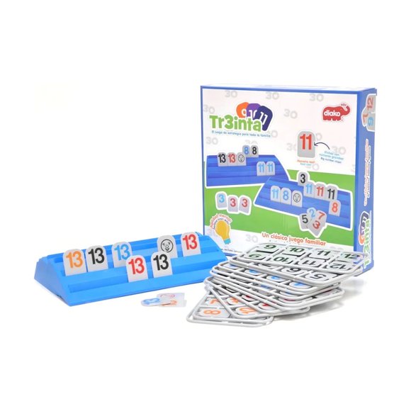 Treinta Rummy Diako Juego Mesa Infantil Niños