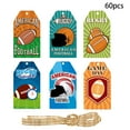 thumbnail image 1 of Themed Football Design 60pcs Paper Party Decoration Tag, 1 of 3