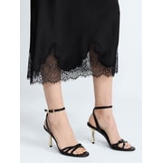 Devil Wears Prada Scoop Collection Women's Strappy Stiletto Heels