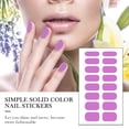 thumbnail image 5 of Women Fashion Pure Color Nail Sticker Waterproof Nail Sticker Nail Sticker Full Sticker, 5 of 5