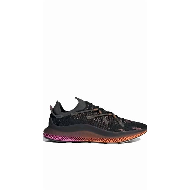 Adi - das 4D FUSIO Primeknit Black Grey Orange Pink FZ2414 Mens Size 11