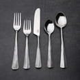 thumbnail image 3 of Ridge Design Burnt Black 20 Pcs. Flatware Set, 3 of 10