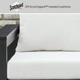 thumbnail image 2 of Better Homes & Gardens Ezra Outdoor HDPE Sofa, Black with Cream Boucle Cushions, 2 of 4