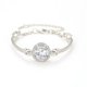 thumbnail image 1 of Pulsera De Mujer Estilo Coreano Moda Señoras Temperamento Simple Todo Partido Accesorios Intermitentes Plata, 1 of 5