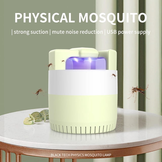 eléctrico recargable por USB, silencioso, portátil, para acampar, dormitorio, exterior Verde