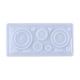 thumbnail image 2 of de silicona de fundición de regla geométrica, Flexible, reutilizable Durable, de resina de cristal, de silicona de regla Gloria moho del llavero, 2 of 9