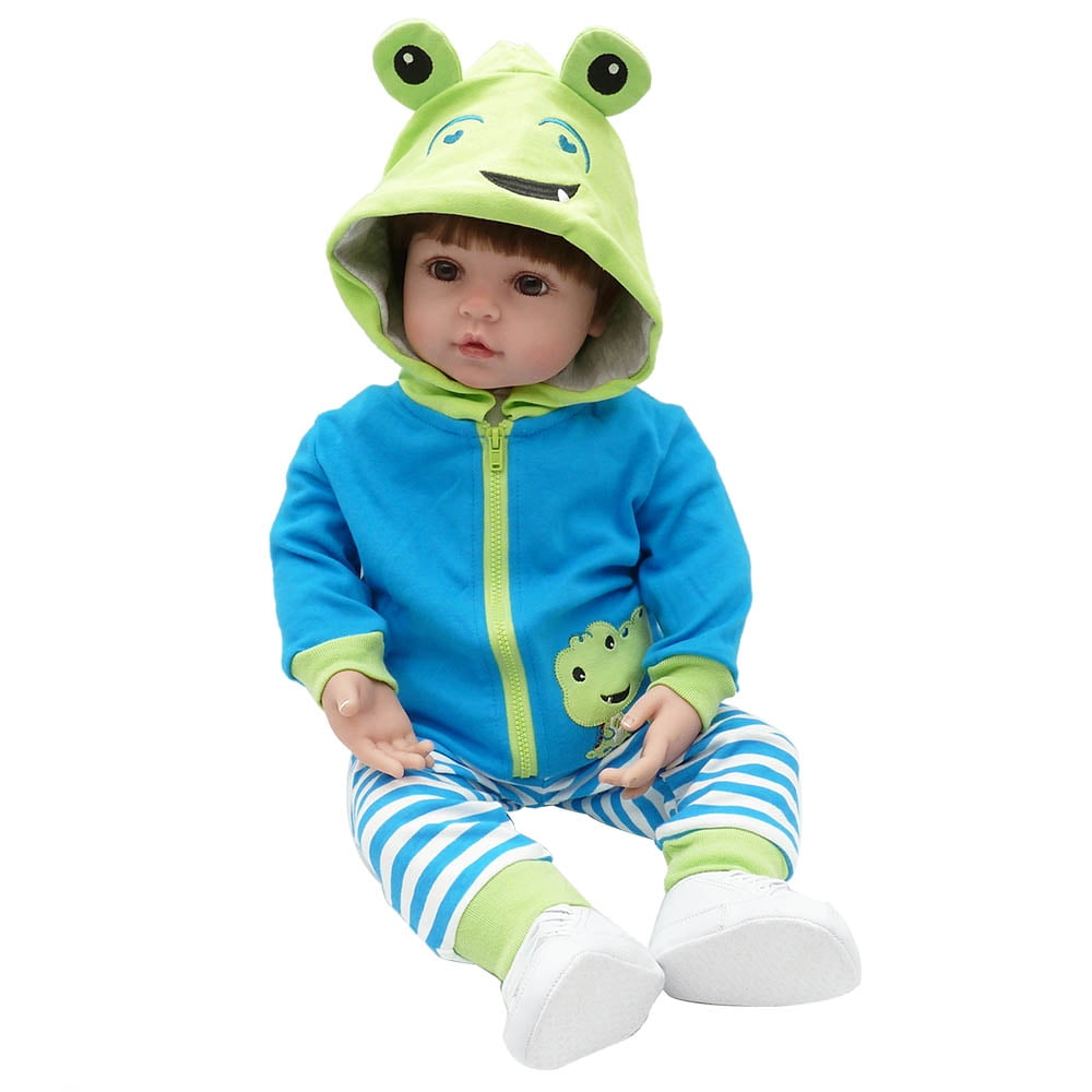 frog dress for baby girl
