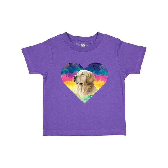Inktastic Golden Retriever Dog Retro Girls Toddler T-Shirt