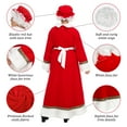 thumbnail image 6 of Plus Size Mrs. Claus Holiday Costume for Women -S, 6 of 7