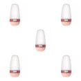 thumbnail image 2 of Inteprter Dispensador portátil Botella de gran capacidad Botellas de almacenamiento de silicona Artículos de tocador Contenedor Accesorios para 80ML Rosa 5piezas Inteprter CBP209293, 2 of 4