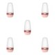 thumbnail image 2 of Inteprter Dispensador portátil Botella de gran capacidad Botellas de almacenamiento de silicona Artículos de tocador Contenedor 80ML Rosa 5piezas, 2 of 6