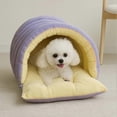 thumbnail image 3 of Cat Sleeping Bed for Winter Use Thickened Structure Ensures Stability Durability Cozy Living Room Corner, 3 of 5