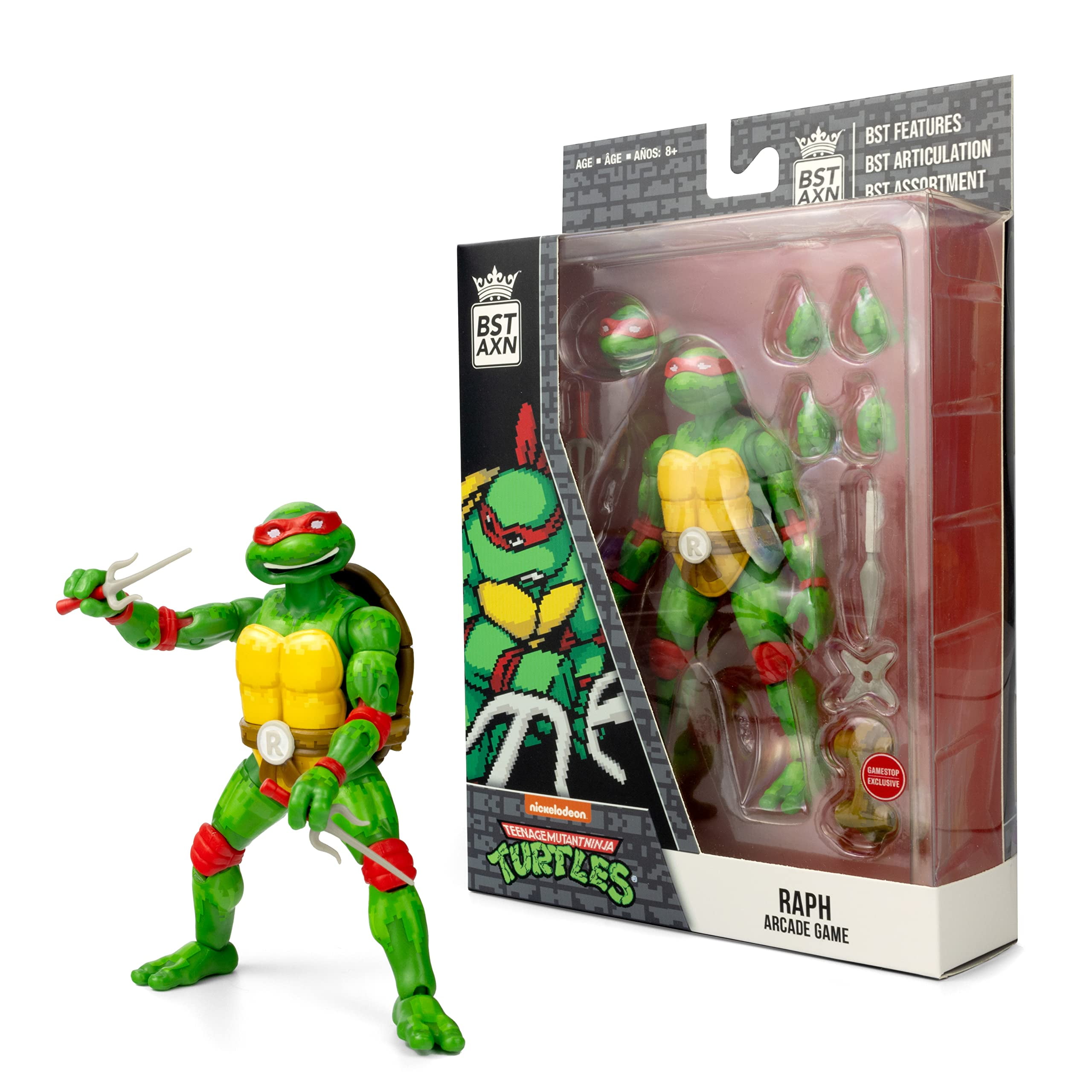 Walmart Exclusive: TMNT Shell BST AXN Raphael Action Figure