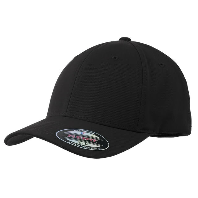 Gorra sólida de rendimiento Sport-Tek® Flexfit®. STC17 deporte-tek STC17