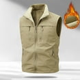 thumbnail image 2 of ZACPNCV Mens Polar Fleece Vest Winter Warm Lightweight Sleeveless Jackets Cozy Soft Zip Up Stand Collar Vests Outerwear, 2 of 9