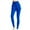 Blue, variant on Uaswgudfs Women's High-Waisted Yoga Pants with Layered Design & Side Pockets – Adjustable Activewear Leggings for Gym & Workouts Purple M