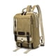 thumbnail image 1 of Vintage Canvas Sling Backpack: Zipper Strap Crossbody Bag for Outdoor Travel & Multi Pockets, 1 of 5