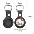 thumbnail image 2 of Hello Kitty Air Tag Keychain for Apple Airtags Holder, Protective Leather Case Tracker Case with Airtag Keychain, Compatible with New AirTag Dog Collar, 2 of 5