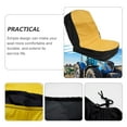 thumbnail image 6 of Riding Waterproof Seat Cover Fits Mower & Seats Up to 14.4" High Oxford 600D Fabric-Yellow Black, 6 of 10
