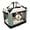 Shale Green, variant on GOOPAWS Soft Pet Crates Kennel 24'', 27", 30" & 36", 3 Door Soft Sided Folding Travel Pet Carrier
