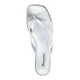 thumbnail image 4 of No Boundaries Women's Kitten Heel Thong Sandal, 4 of 5
