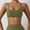 AG, variant on Women's nylon bra including 1x Bra Blue Polyester Women's Sports Bra Padded Crossed Back Bustier Without Underwire Spaghetti Straps For Yoga Fitness