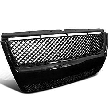 Spec D Tuning Hg Epor07stjm Ford Explorer Sport Trac Black Mesh Hood Grill Honeycomb Grille