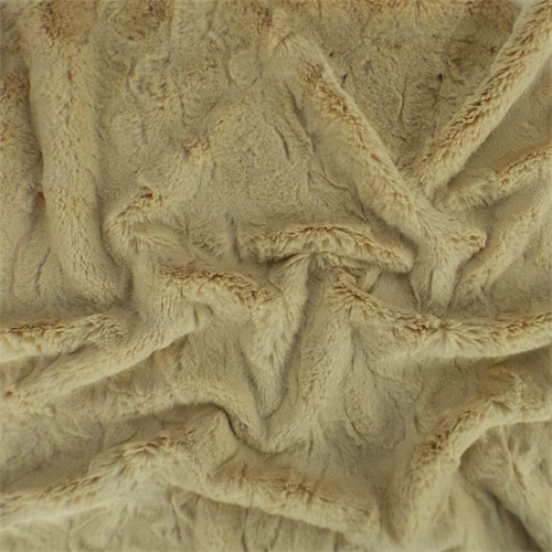 Beige Ultra Soft Faux Fur, Fabric By the Yard