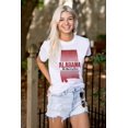 thumbnail image 3 of Alabama Heart of Dixie AL Native Plus Size Crewneck Graphic Tee Shirt Brisco Brands 3X, 3 of 4
