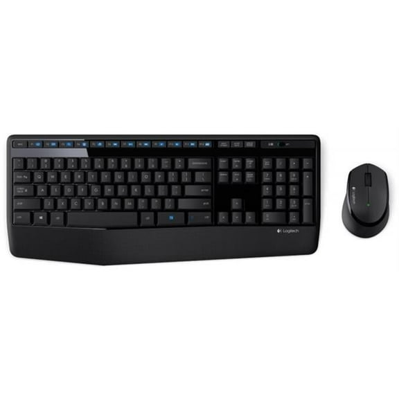 Wireless Combo With Full-Size Keyboard And Right-Handed Mouse