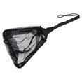 thumbnail image 3 of Mosiee 1Pc Foldable Fishing Landing Net 59Cm/78Cm Collapsible Pole Handle For Saltwater Freshwater Rubber Grip Nylon Buckle Fishing Net, 3 of 9