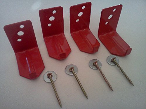 FREE SCREWS & WASHERS INCLUDED Lot of 10 Fire Extinguisher Bracket Extinguisher Hanger, Universal for 10 to 15 Lb Wall Hook Mount
