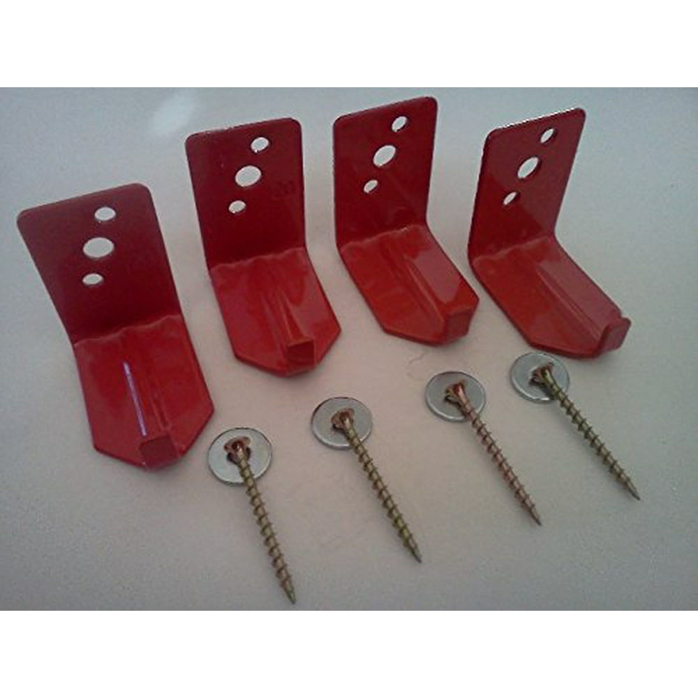 Universal Fire Extinguisher Wall Hook, Mount, Bracket (Lot of 4
