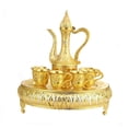 thumbnail image 5 of Maoww European Turkish Coffee Set Pot Turkish Winecup Gold Drinkware Set Coffee Glasses, 5 of 5