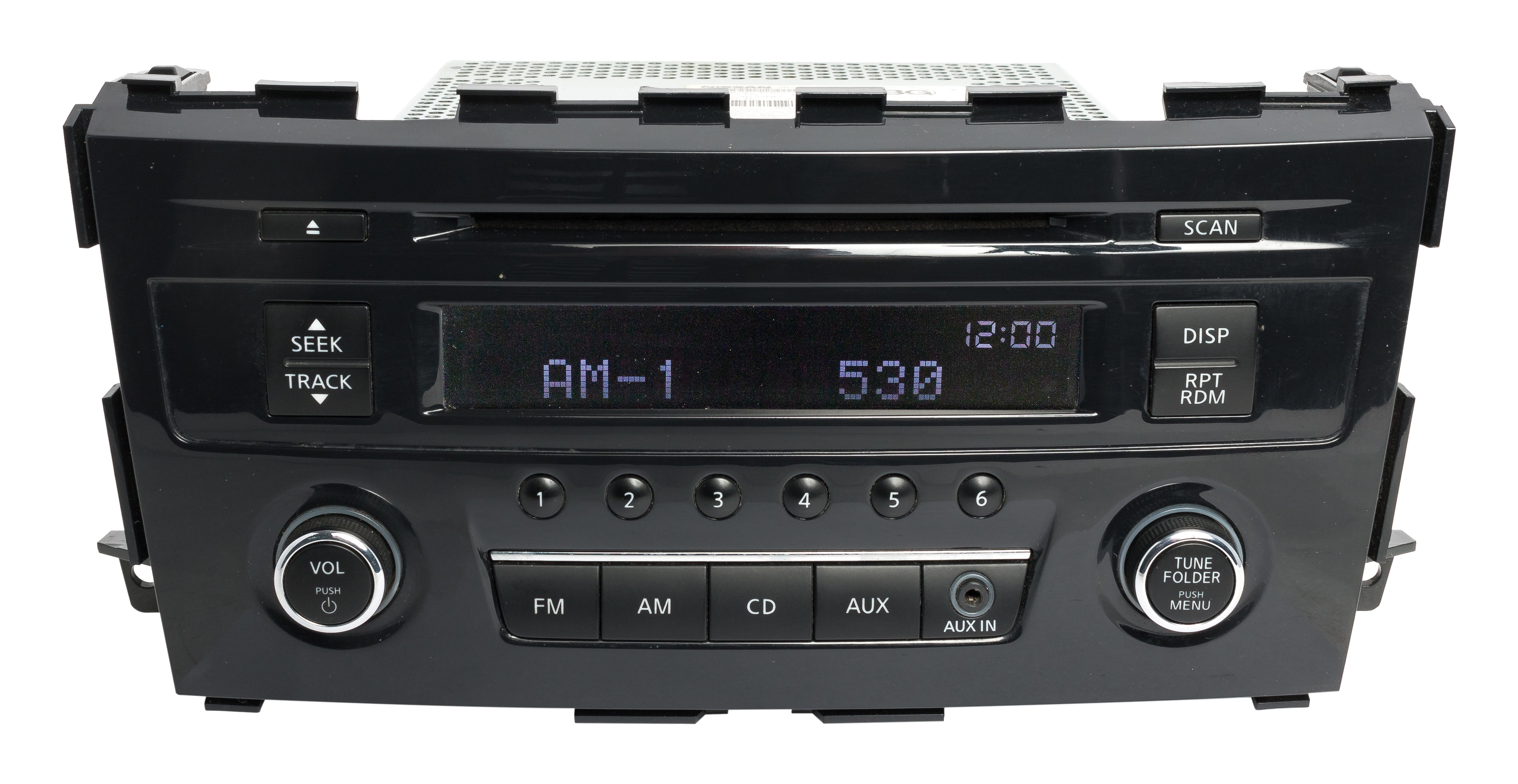 Restored OEM Original 2013 2014 2015 Nissan Altima AM FM Radio CD Aux Input 281853TB0G (Refurbished)