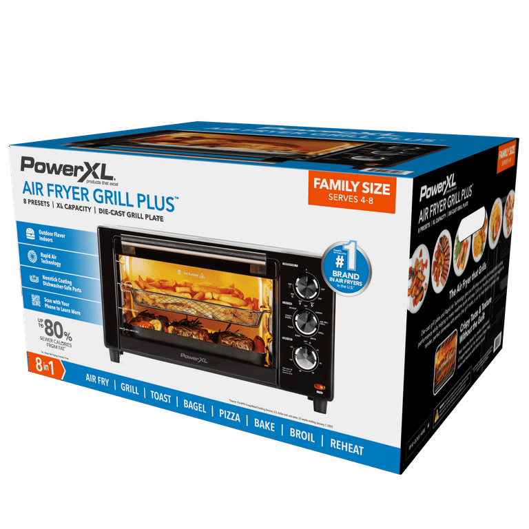 PowerXL Air Fryer Grill Toaster Oven